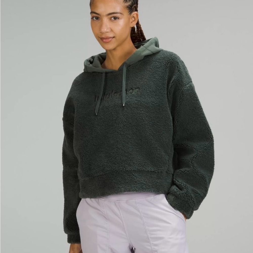 lululemon Dark Green Cozy Hoodie